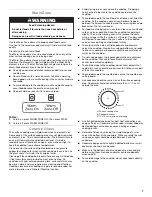 Preview for 7 page of Whirlpool WGE555S0BB Use And Care Manual