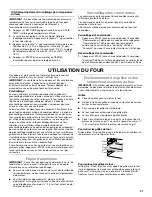 Preview for 37 page of Whirlpool WGE555S0BB Use And Care Manual