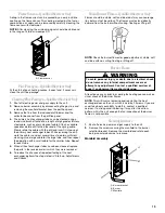 Preview for 19 page of Whirlpool WGGE43 Installation Instructions Manual