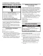 Preview for 15 page of Whirlpool WHAD703AW Use And Care Manual