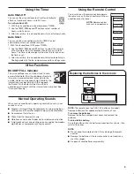 Preview for 9 page of Whirlpool WHAP081AW Use And Care Manual