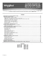 Preview for 31 page of Whirlpool WHAT081-1AW Use And Care Manual