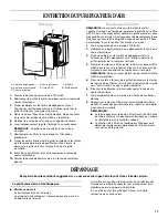 Preview for 17 page of Whirlpool Whispure AP25030K Use And Care Manual