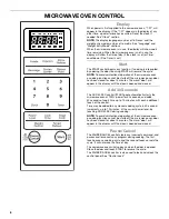 Preview for 6 page of Whirlpool WMC10009 Use & Care Manual