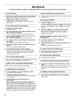 Preview for 34 page of Whirlpool WMH11015 Use & Care Manual