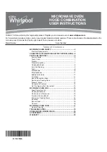 Preview for 1 page of Whirlpool WMHA9019EN User Instructions