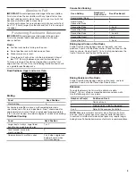 Preview for 9 page of Whirlpool WOC75EC7H User Instructions