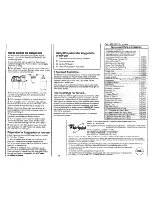 Preview for 16 page of Whirlpool WSR413YW0 Use And Care Manual And Installation Instructions