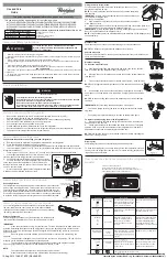 Preview for 3 page of Whirlpool WT2020Q Use And Care Manual