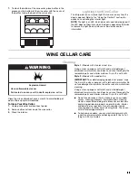 Preview for 11 page of Whirlpool WUB35X24HZ Use & Care Manual