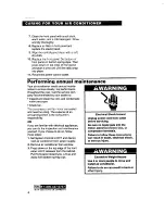 Preview for 8 page of Whirlpool X05002X0 Use And Care Manual