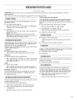 Preview for 15 page of Whirlpool YGH5184XP Use & Care Manual