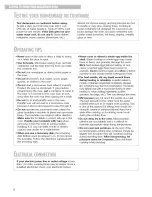 Preview for 8 page of Whirlpool YGH8155XJ Use & Care Manual