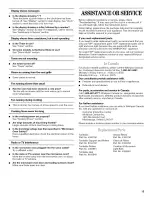 Preview for 15 page of Whirlpool YMH1141XM Use & Care Manual