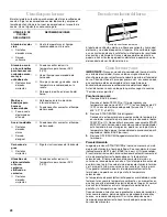 Preview for 28 page of Whirlpool YSF315PEK Use And Care Manual