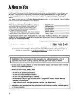 Preview for 2 page of Whirlpool YSF385PEG Use & Care Manual