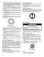 Preview for 6 page of Whirlpool YWFE540H0ES User Instructions