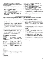 Preview for 27 page of Whirlpool YWMC30516 Use & Care Manual