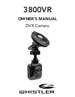 Whistler 3800VR Owner'S Manual preview