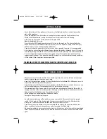 Preview for 12 page of White and Brown EX 824 Tosca User Manual