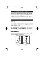 Preview for 5 page of White and Brown EX 825 LORENZO User Manual