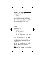 Preview for 7 page of White and Brown FR 592 User Manual