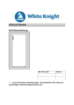 Preview for 48 page of White Knight WK1543 Instruction Manual