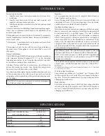 Preview for 5 page of White Mountain Hearth AVFBH-30 Installation Instructions And Owner'S Manual