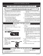 Preview for 16 page of White Mountain Hearth CIBV-30-20 Installation Instructions And Owner'S Manual