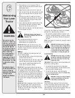 Preview for 22 page of White Outdoor 760 Operator'S Manual