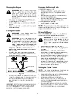 Preview for 14 page of White Outdoor GT-2150 Operator'S Manual