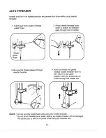 Preview for 17 page of White Sewing 2380 Fashionaire Instruction Book