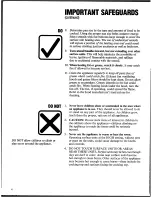 Preview for 4 page of White-Westinghouse KP432K Owner'S Manual