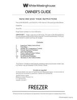 Preview for 1 page of White-Westinghouse WFC1310EW0 Owner'S Manual