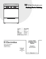 White-Westinghouse WHITE-WESTINGHOUSE WWGF3000KWB Factory Parts Catalog preview