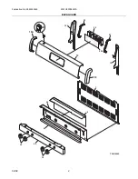 Preview for 2 page of White-Westinghouse WWGF3004K Parts List