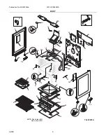 Preview for 6 page of White-Westinghouse WWGF3004K Parts List