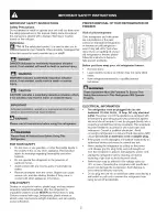 Preview for 18 page of White-Westinghouse WWSS2601KS3 Use & Care Manual