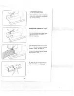 Preview for 7 page of White Jeans Machine 1577 Instruction Book