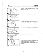 Preview for 20 page of White Style-Maker 3100 Instruction Book