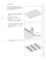 Preview for 30 page of White Superlock 834DW Instruction Book