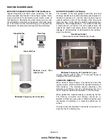 Preview for 28 page of Whitfield Advantage II-T C FS Installating And Operation Manual