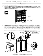 Preview for 4 page of Whittier Wood Furniture McKenzie 1121AUFb Assembly Instructions Manual