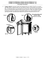 Preview for 6 page of Whittier Wood Furniture McKenzie 2168AUF Assembly Instructions Manual