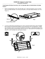 Preview for 3 page of Whittier Wood Furniture Stayton 3456AFCAFa Assembly Instructions Manual