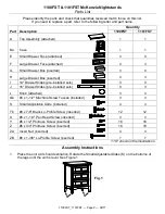 Preview for 2 page of Whittier Wood 1100FST Assembly Instructions