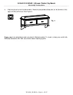 Preview for 4 page of Whittier Wood 1212LSO Assembly Instructions