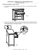 Preview for 4 page of Whittier Wood 1218AFLSOa Assembly Instructions Manual