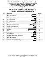 Preview for 6 page of Whittier Wood 1254DAOc Assembly Instructions Manual