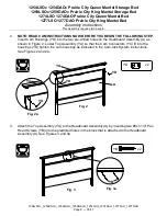 Preview for 8 page of Whittier Wood 1254DAOc Assembly Instructions Manual